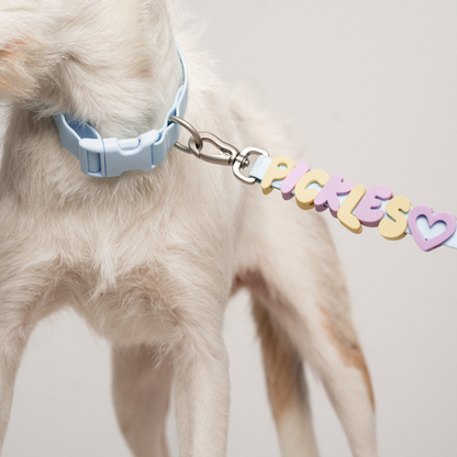 Lettres pour colliers personnalisés en silicone